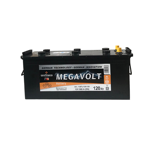 Аккумулятор Megavolt 1387L/120-120 120Ah 900А, Megavolt